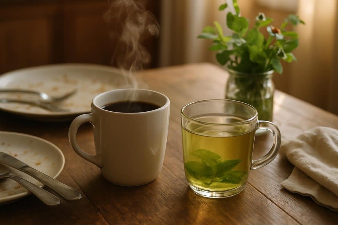 d&eacute;couvrez pourquoi la traditionnelle tasse de caf&eacute; apr&egrave;s le repas ne convient pas &agrave; tout le monde et explorez une alternative saine pour favoriser une meilleure digestion et un bien-&ecirc;tre optimal.
