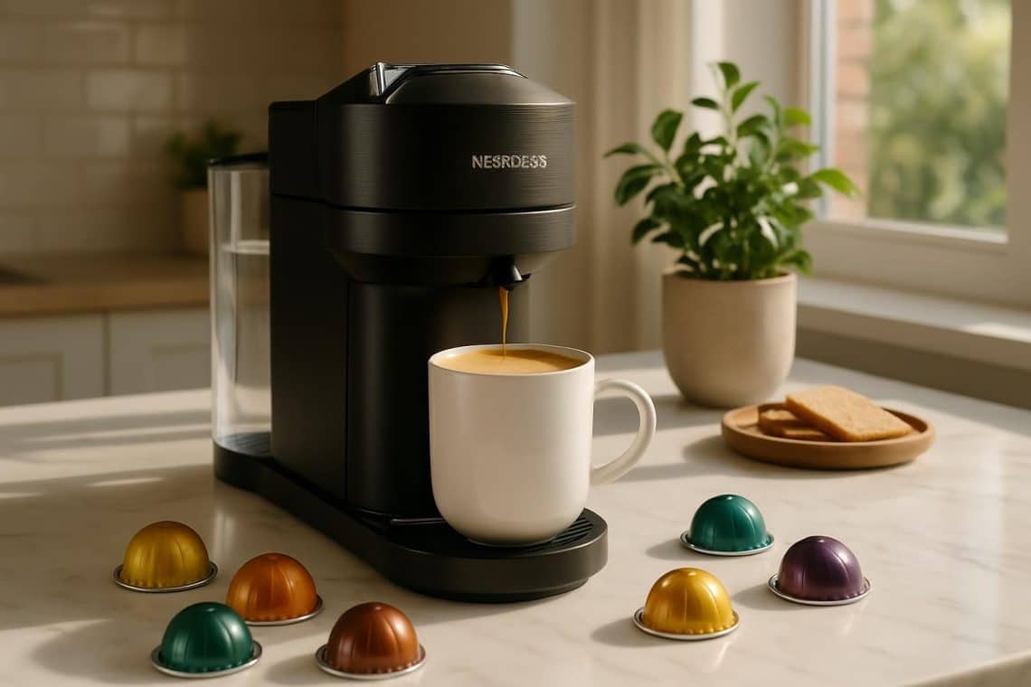 découvrez la machine à café nespresso vertuo avec une réduction exceptionnelle de 54% et profitez d'un café de qualité barista directement chez vous. ne manquez pas cette offre exclusive pour transformer votre maison en véritable café.