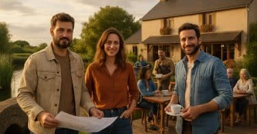 découvrez comment trois amis d'enfance ont redynamisé le café du pont aux portes de la brière, une histoire inspirante de passion, d'amitié et de renouveau local.