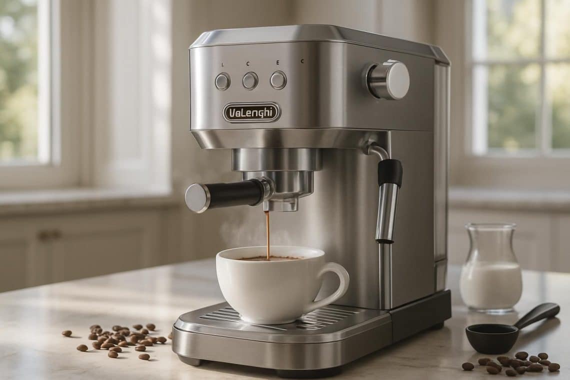 d&eacute;couvrez la machine &agrave; caf&eacute; delonghi, l'alliance parfaite de l'&eacute;l&eacute;gance et de la performance, pour savourer un caf&eacute; d'exception chez vous. ne manquez pas son grand retour !