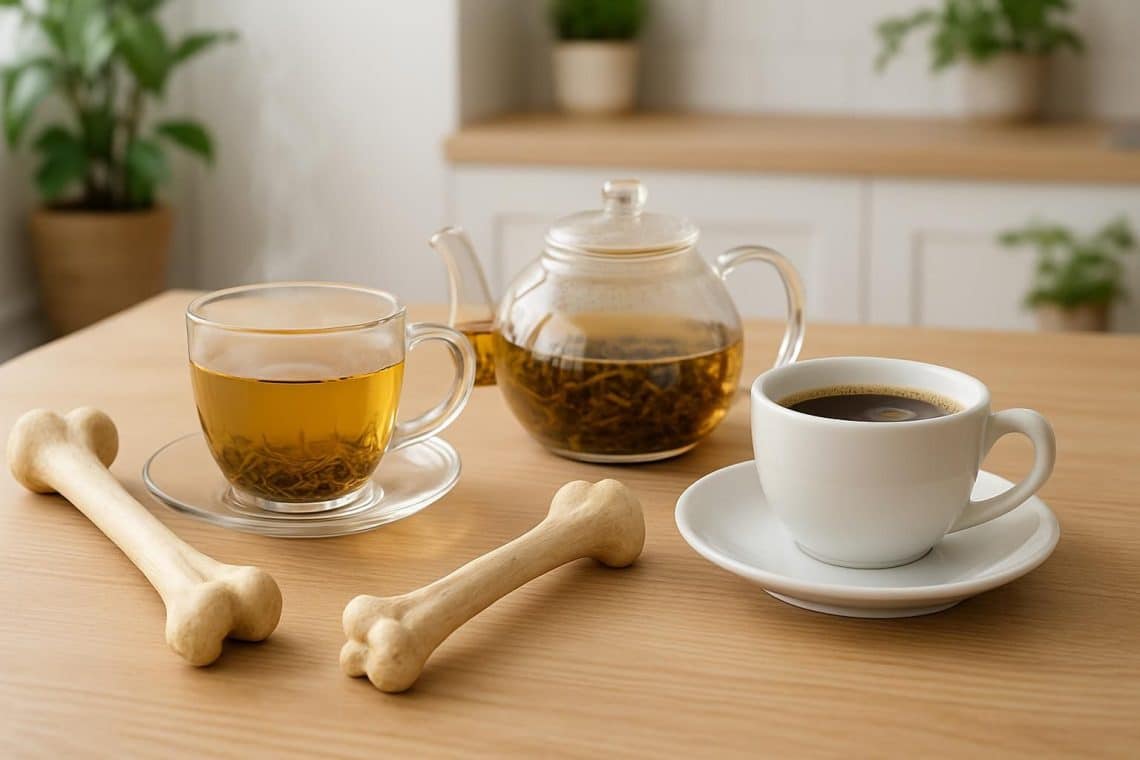 d&eacute;couvrez les effets du th&eacute; et du caf&eacute; sur la sant&eacute; de vos os et apprenez quel breuvage est le plus b&eacute;n&eacute;fique pour renforcer votre ossature.