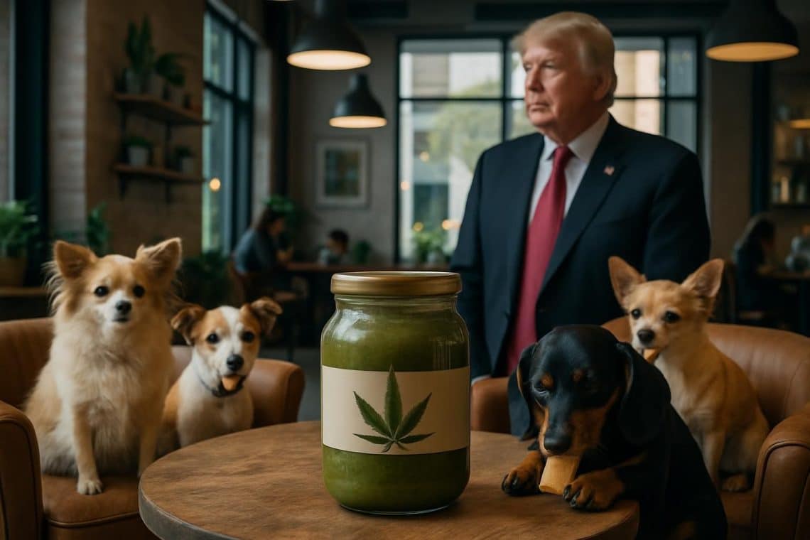 d&eacute;couvrez le regard unique de dadou sur l'ann&eacute;e 2025 m&ecirc;lant trump, la p&acirc;te &agrave; tartiner au cannabis, les coffee shops canins et les enjeux politiques &agrave; venir.