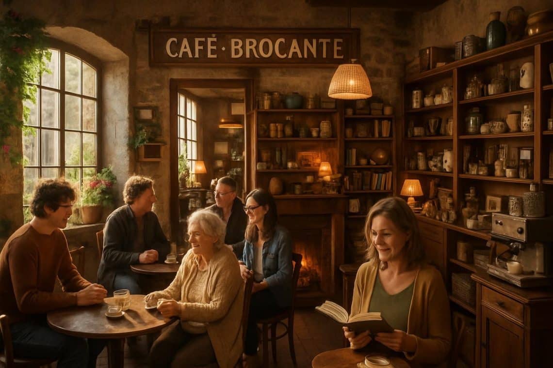 découvrez le café-brocante de saint-hilaire-du-harcouët, un lieu chaleureux où convivialité et bonnes trouvailles se rencontrent pour des moments uniques.