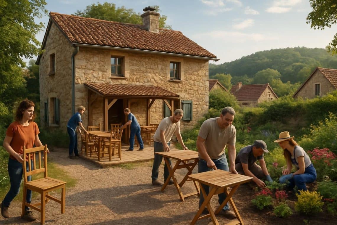 d&eacute;couvrez le nouveau projet de caf&eacute; familial en plein d&eacute;veloppement dans le pays de montfort, un lieu chaleureux o&ugrave; traditions et convivialit&eacute; se rencontrent.