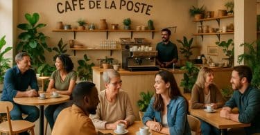 découvrez le café de la poste à bagnols-sur-cèze, un lieu chaleureux et accueillant, entièrement rénové pour encourager les rencontres et partager des moments conviviaux.