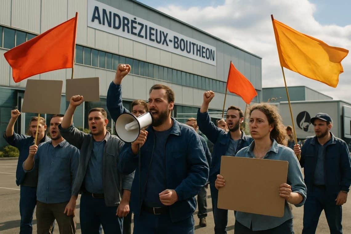 à andrézieux-bouthéon, une grève éclatante mobilise les employés du leader mondial du café, réclamant la fin des acomptes mensuels pour de meilleures conditions de travail.