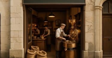 découvrez cette institution angevine incontournable, une boutique qui torréfie chaque mois une tonne de café d'exception depuis 120 ans, alliant tradition et savoir-faire.