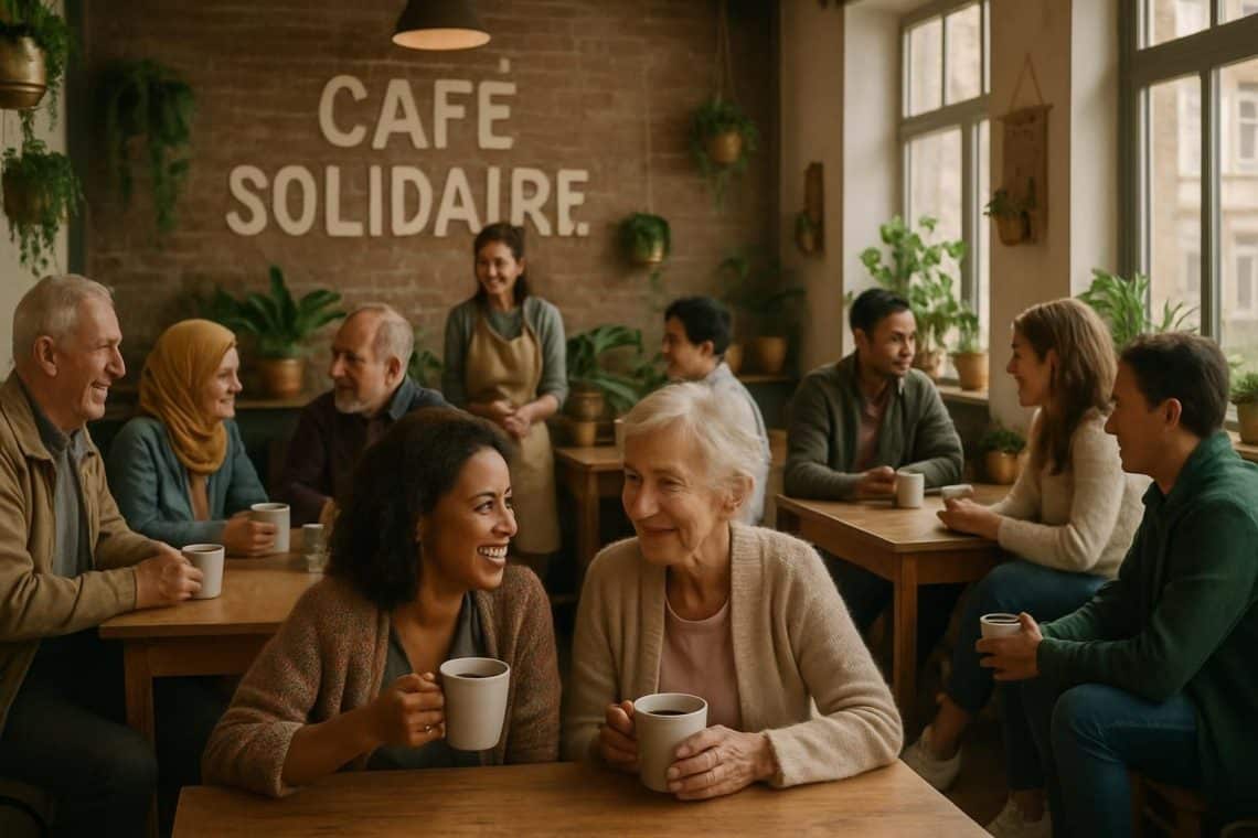 d&eacute;couvrez un caf&eacute; solidaire, un espace chaleureux o&ugrave; la convivialit&eacute; et le partage offrent r&eacute;confort et soutien &agrave; tous.