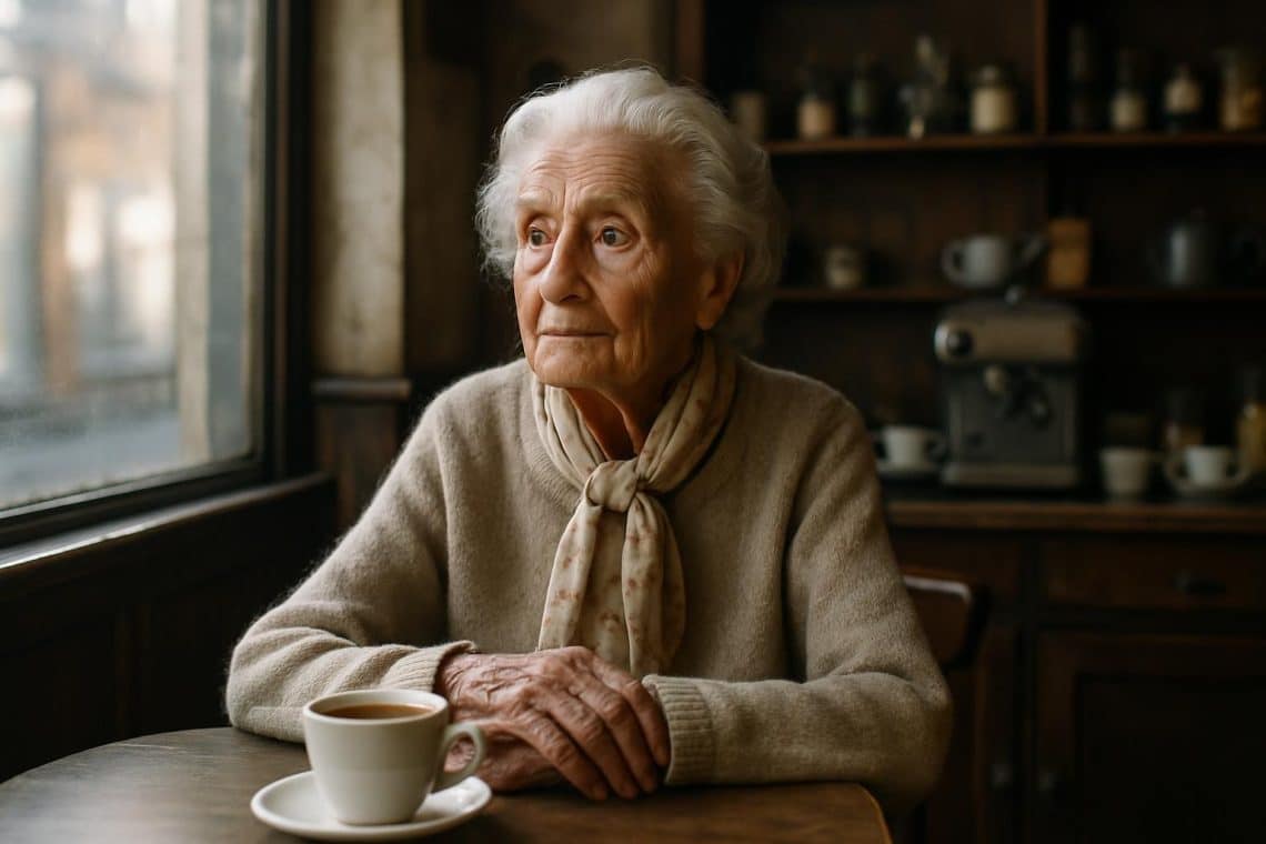 à vitré, une dame de 106 ans partage ses souvenirs poignants de ses 20 années passées derrière le comptoir d'un café, racontant une époque révolue avec émotion et authenticité.