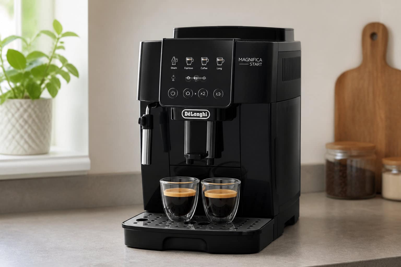 DeLonghi Magnifica Start : l'&eacute;quilibre entre taille et fonctions