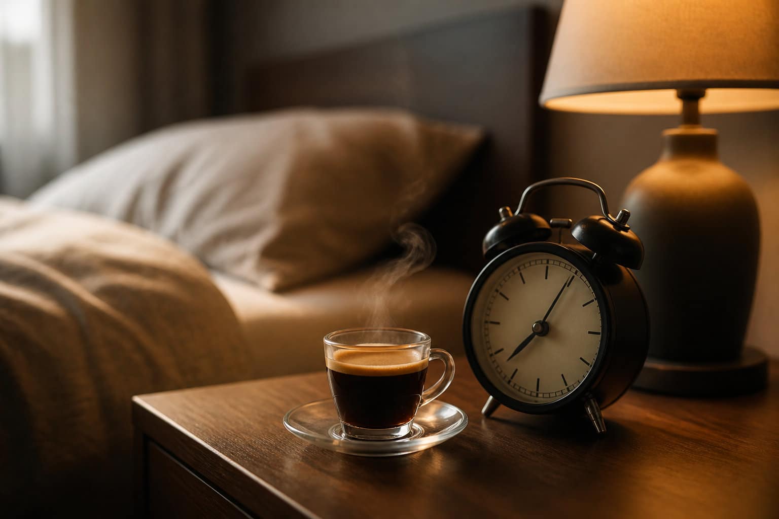 L'heure limite recommand&eacute;e pour votre dernier caf&eacute; de la journ&eacute;e