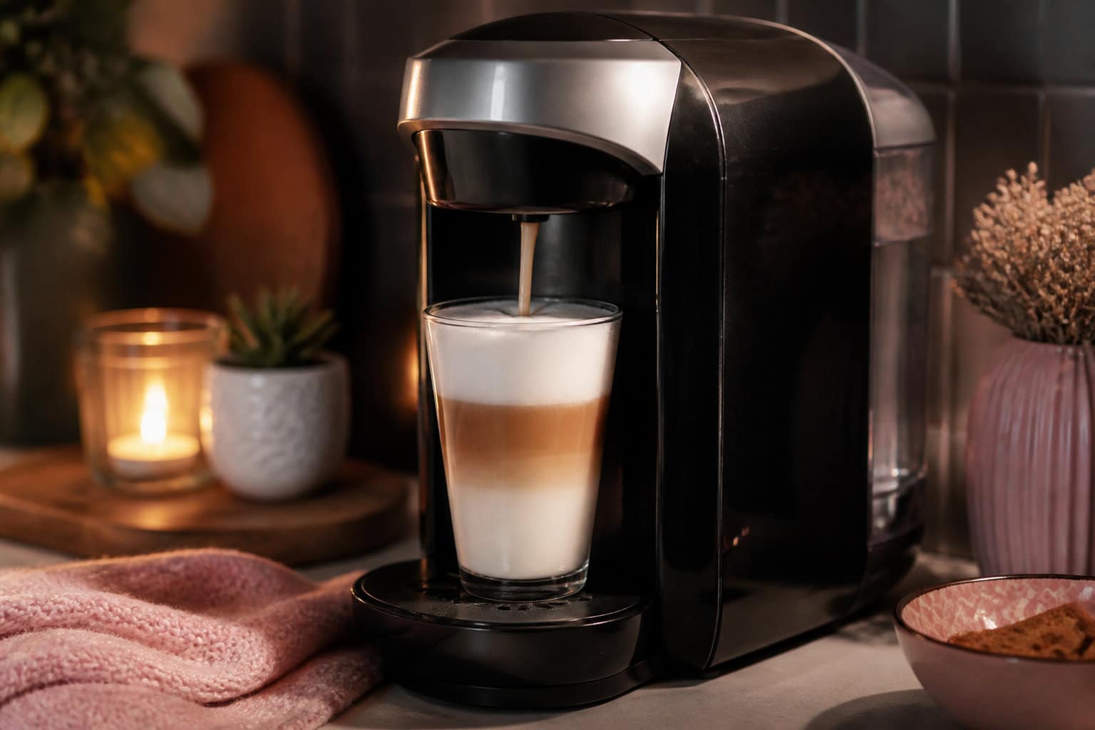 Performance technique et onctuosit&eacute; du r&eacute;sultat en tasse
