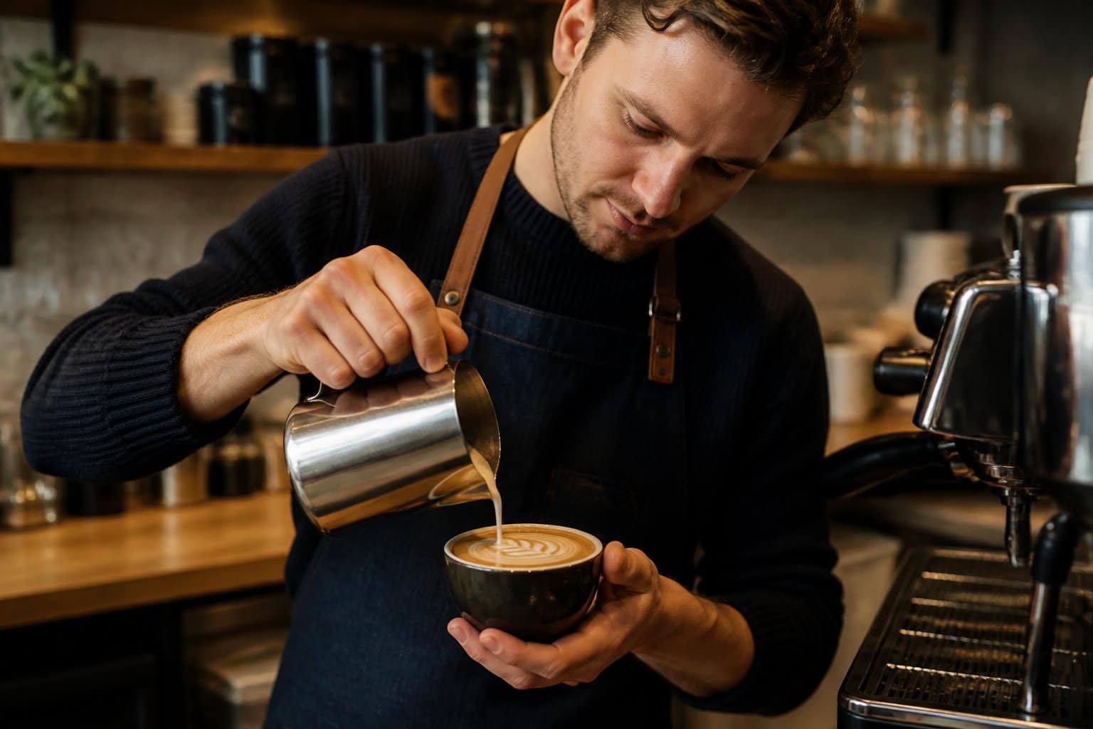 4 étapes pour réussir vos motifs de Latte Art à la maison