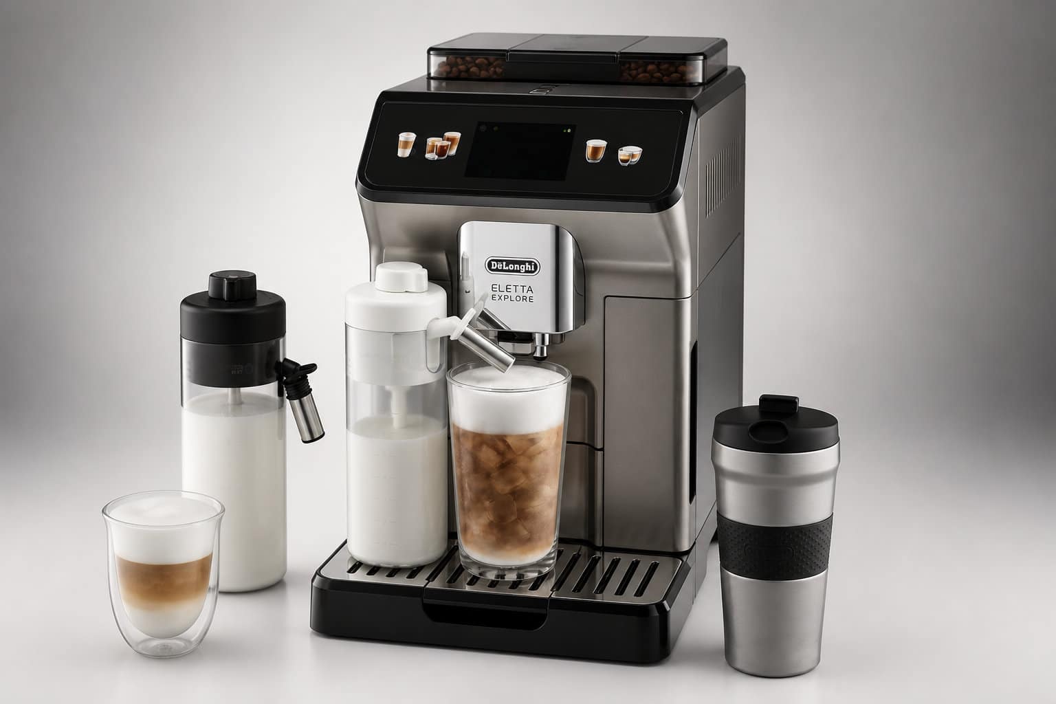 De'Longhi Eletta Explore : le sommet de la polyvalence discrète