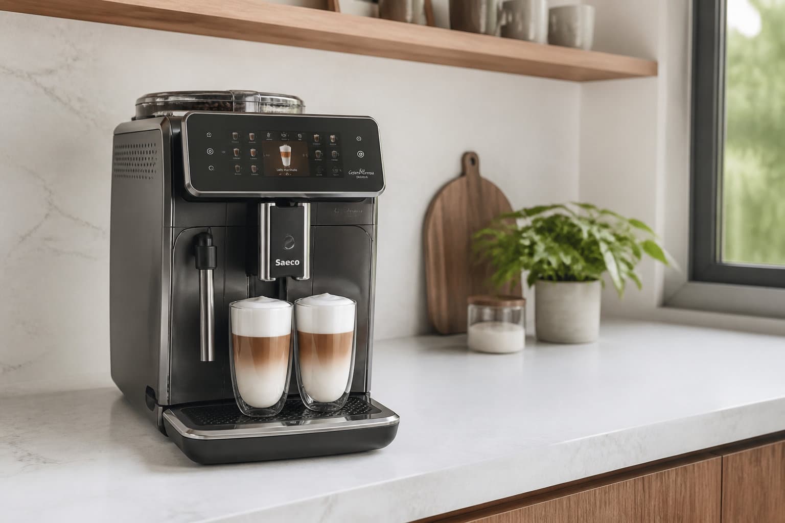 Saeco GranAroma Deluxe : l'équilibre entre compacité et performance