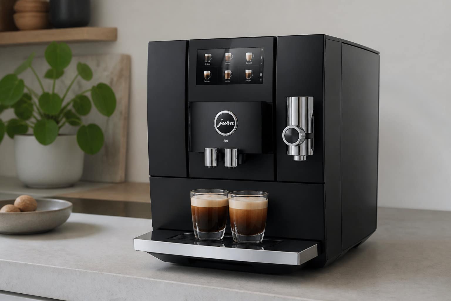 Jura J10 Twin : le sommet du luxe avec double bac à grains