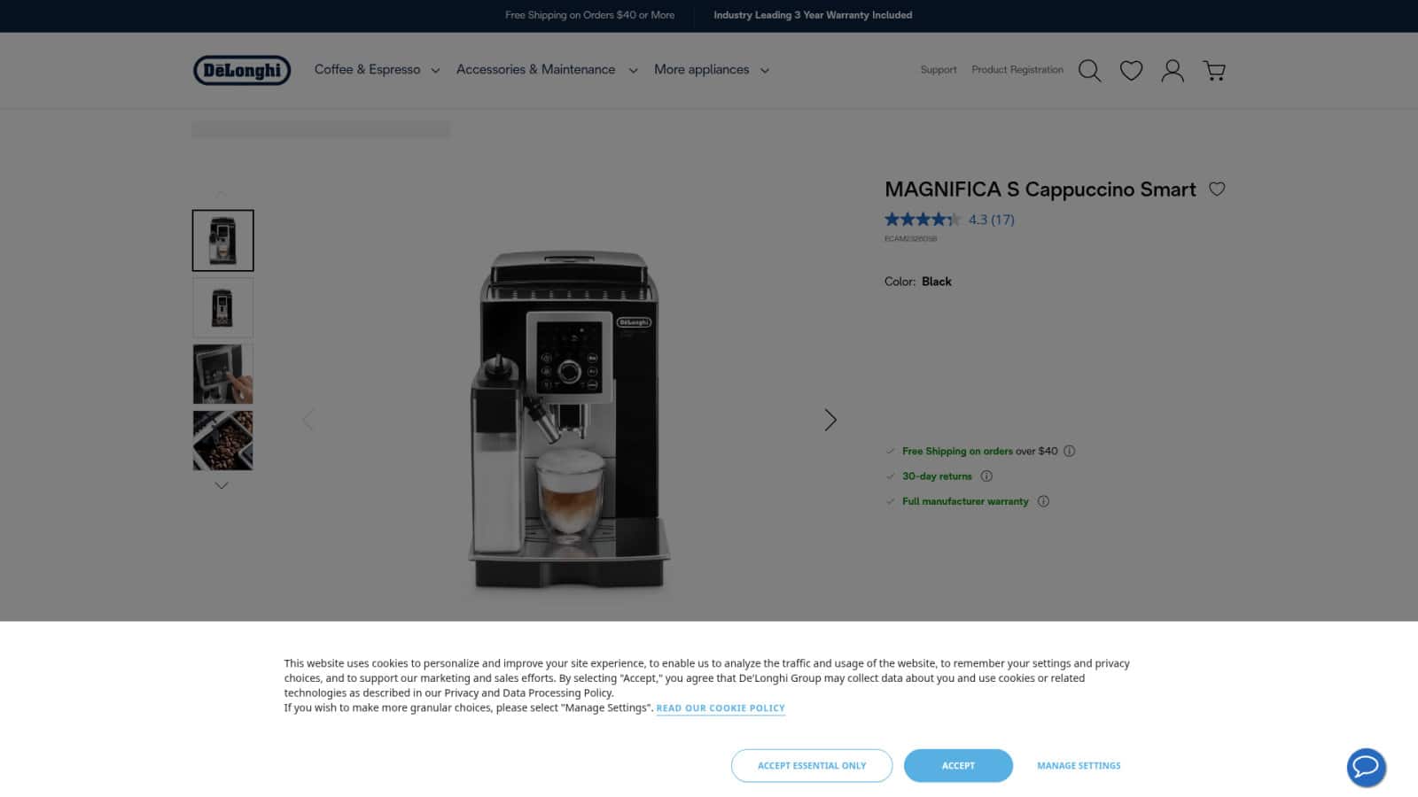 De'Longhi Magnifica S : la fiabilit&eacute; accessible pour les petits cabinets