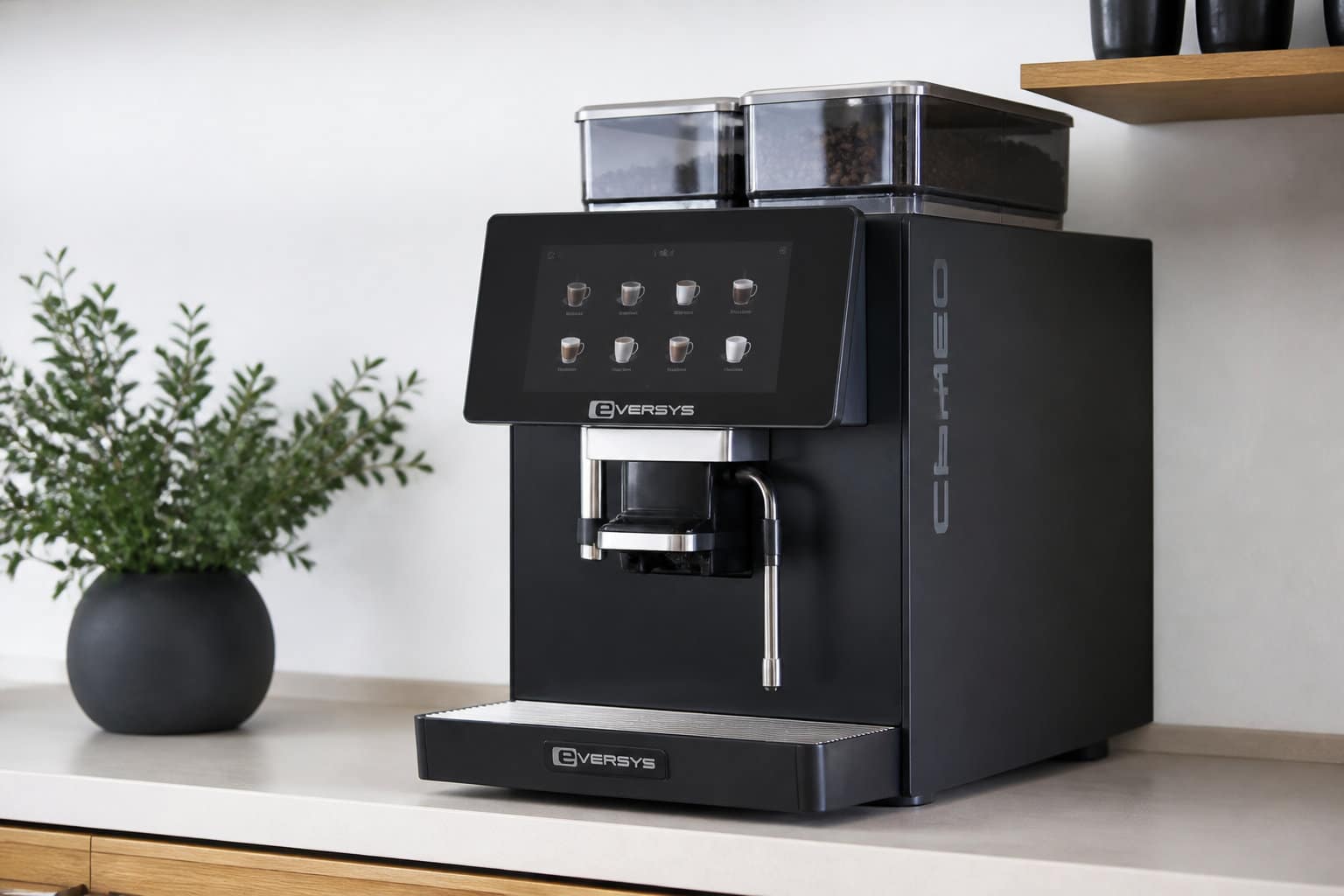 Eversys Cameo : l'excellence de l'extraction barista automatis&eacute;e