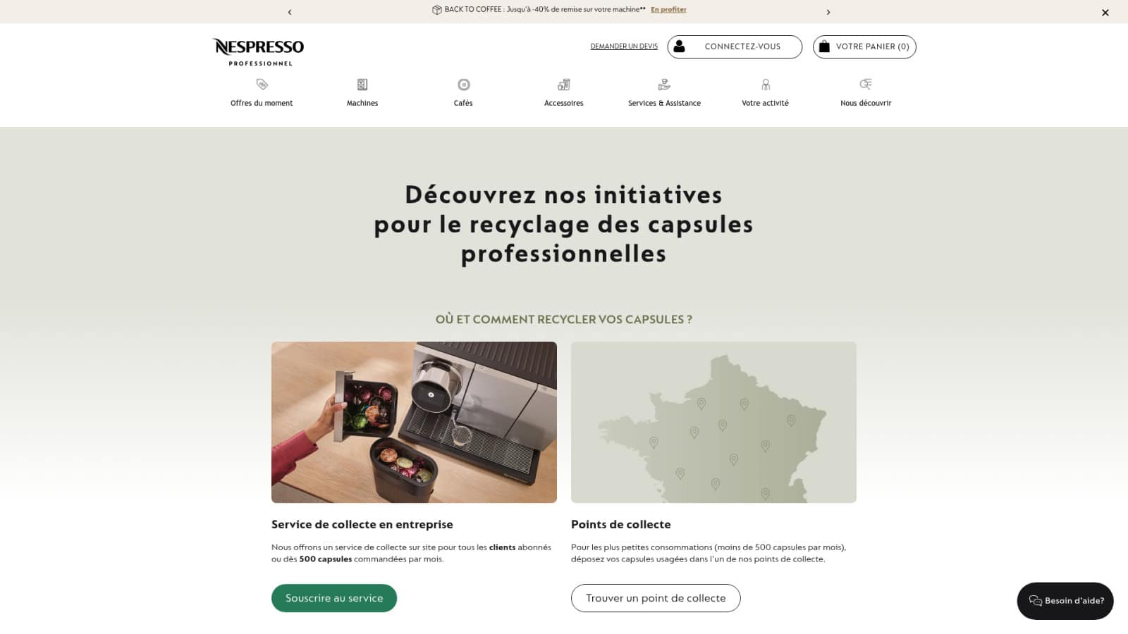 3 m&eacute;thodes concr&egrave;tes pour d&eacute;poser vos capsules usag&eacute;es