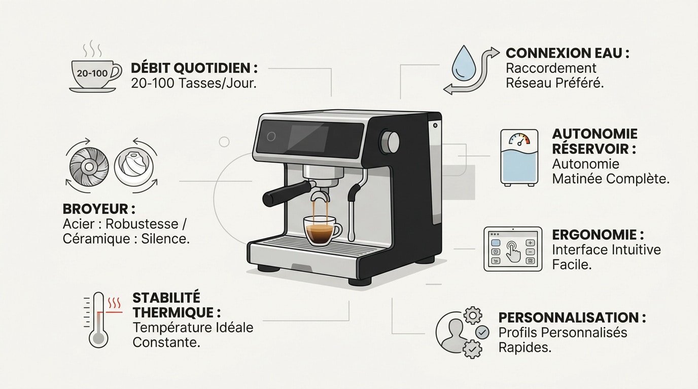 S&eacute;lection des meilleures machines &agrave; caf&eacute; &agrave; grain professionnelles pour les si&egrave;ges sociaux en 2026